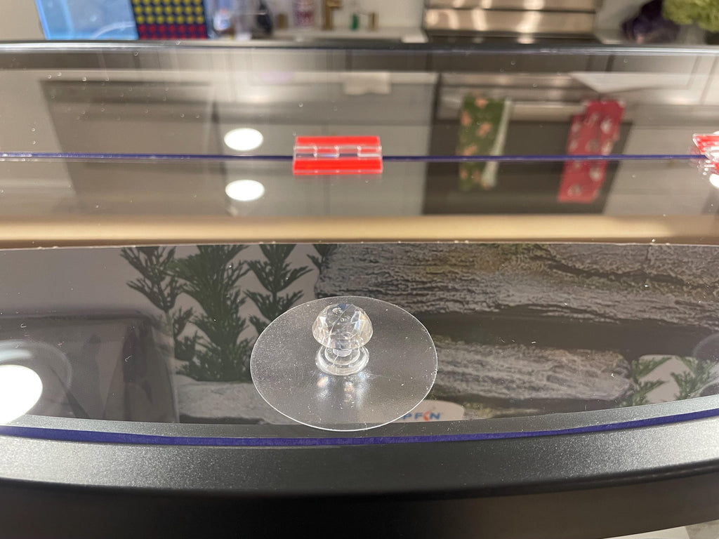 Aquarium Lid 36 gallon Bowfront - 3/16” clear polycarbonate, fits Aqueon, Top Fin, Marineland