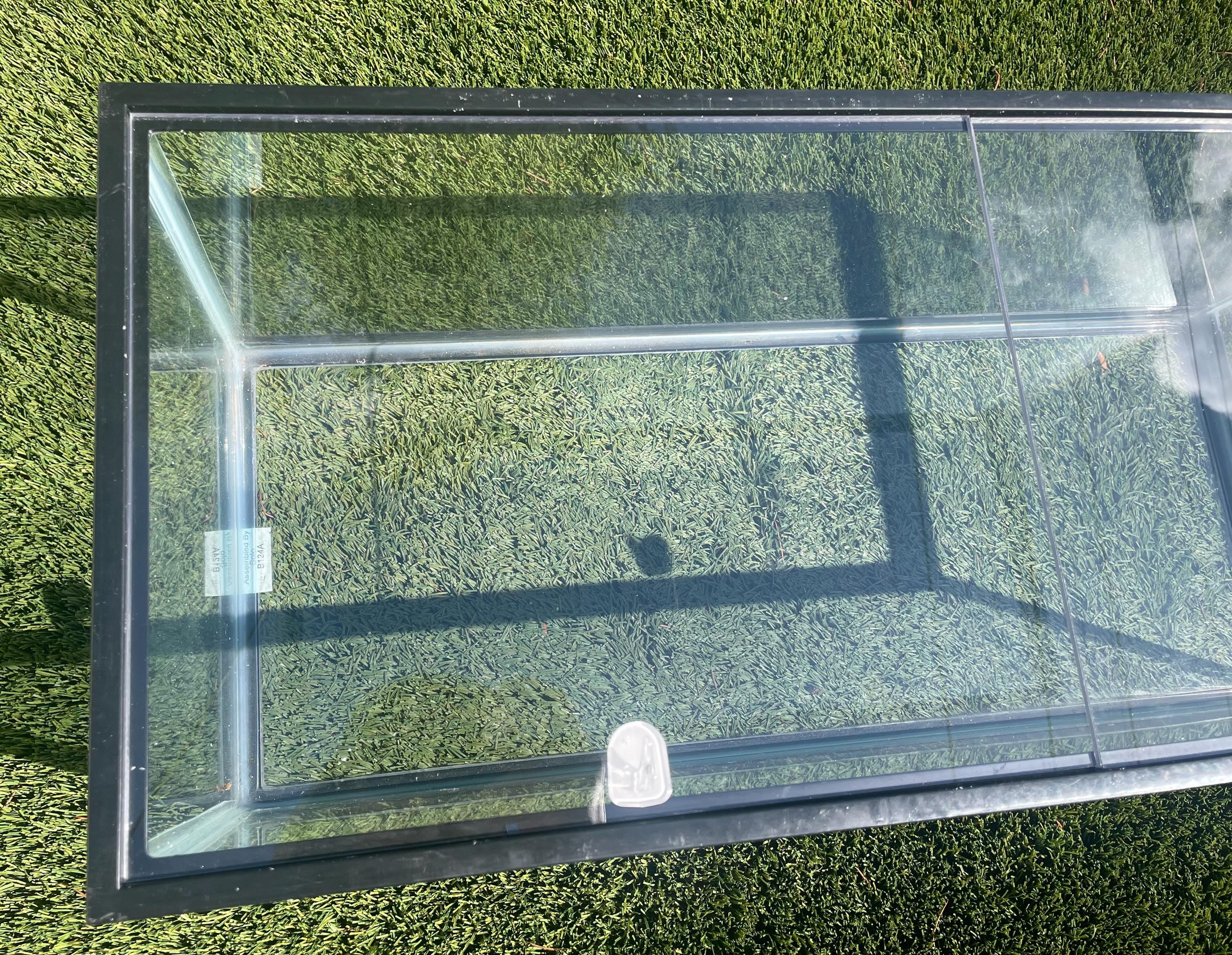 Imagitarium Compatible - 10 gallon Clear Half Cut Aquarium Lid: 3/16” Clear Polycarbonate.