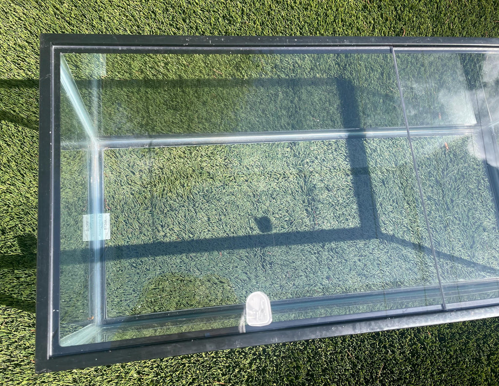 Aquarium Lid 20 gallon Long Clear Half Cut 29 1/4” x 11 1/2” Also fits 29 gallon aquariums