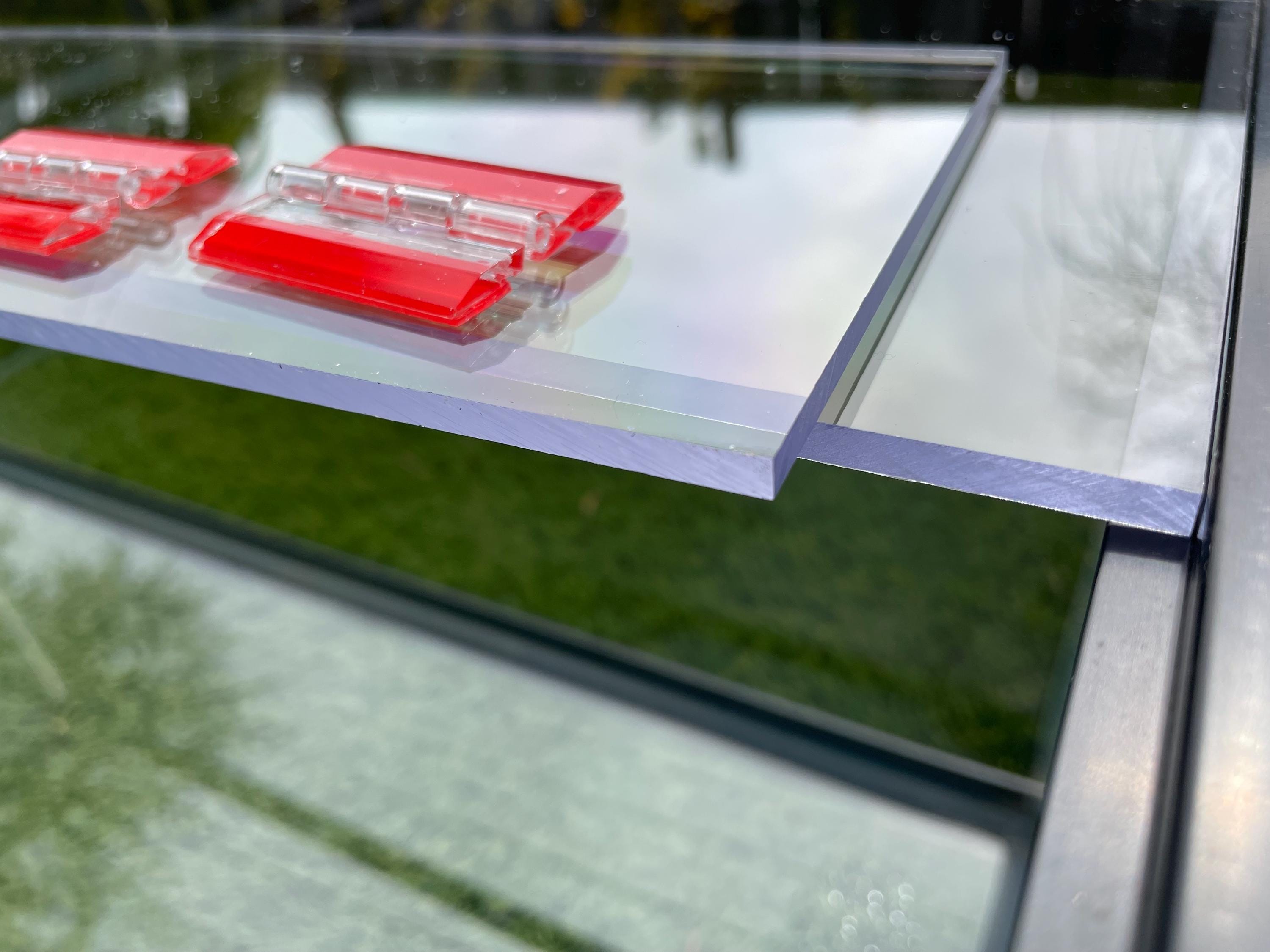 Aquarium Lid 20 gallon Long Clear 29 1/4” x 11 1/2” Also fits 29 gallon aquariums