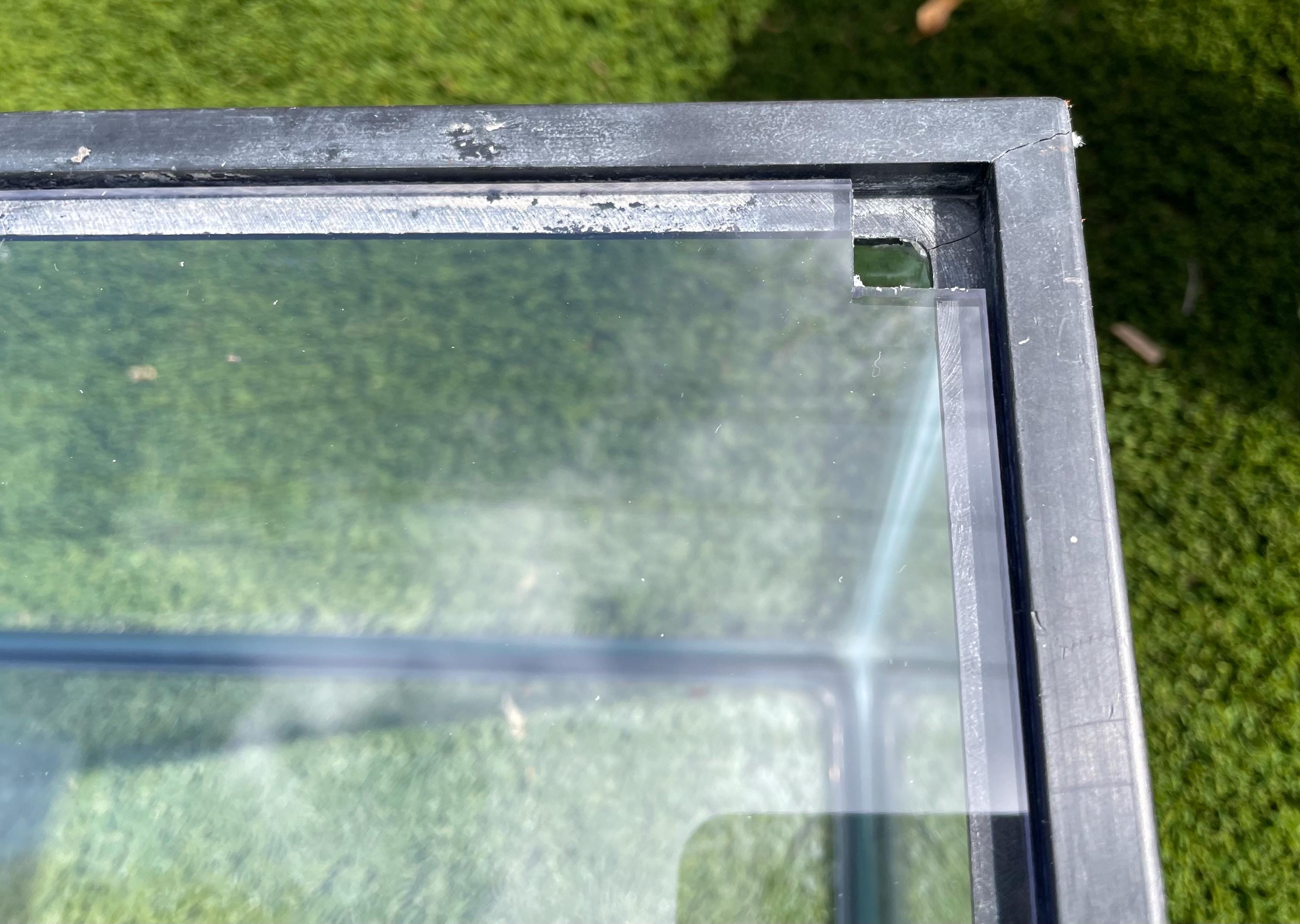 Aquarium Lid 10 gallon High Clear Half Cut 3/16” Polycarbonate