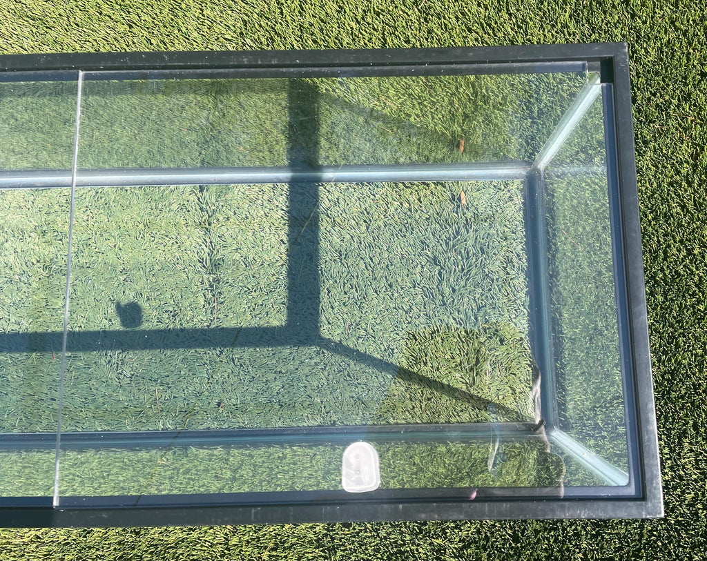 Aquarium Lid 20 gallon Long Clear Half Cut 29 1/4” x 11 1/2” Also fits 29 gallon aquariums