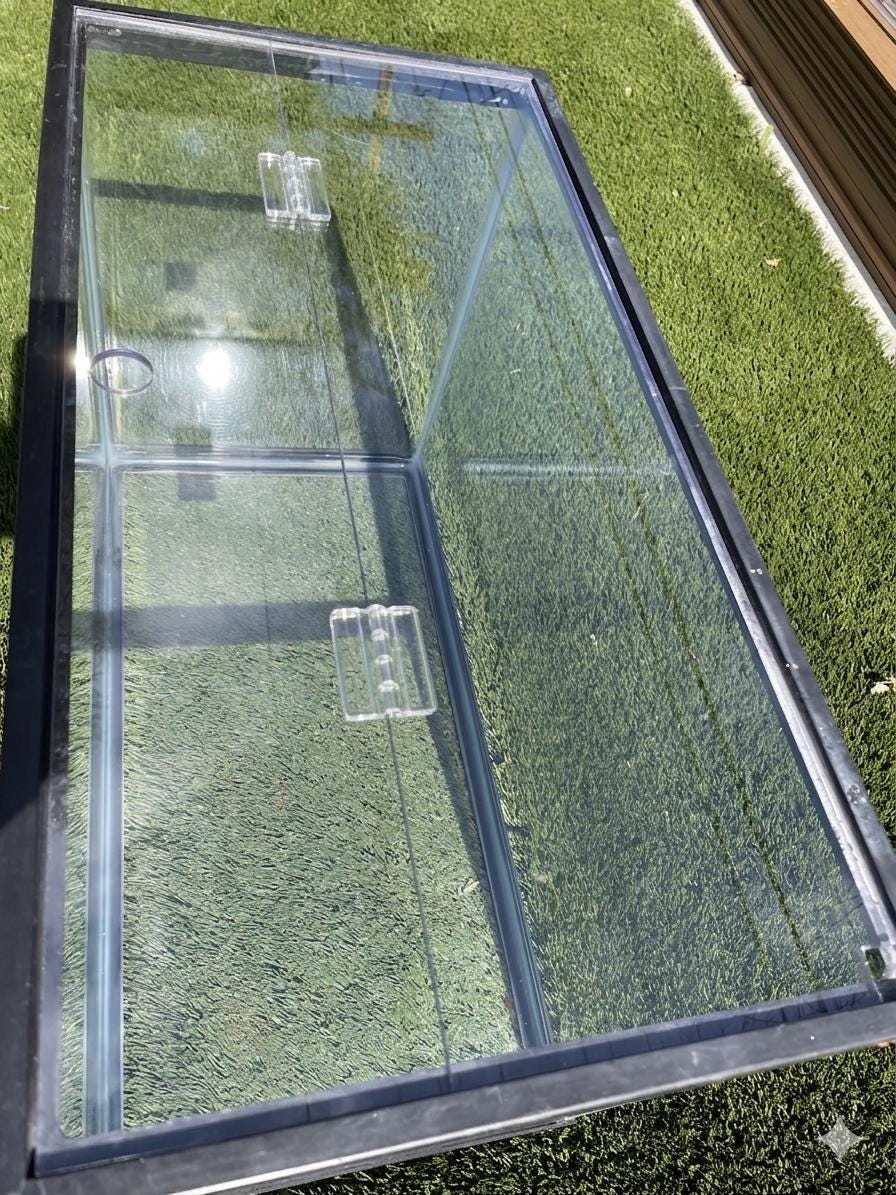 Aquarium Lid 10 gallon High Clear 3/16” Polycarbonate