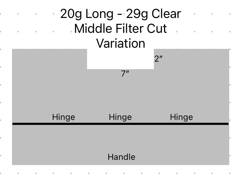 Aquarium Lid 20 gallon Long Clear 29 1/4” x 11 1/2” Also fits 29 gallon aquariums