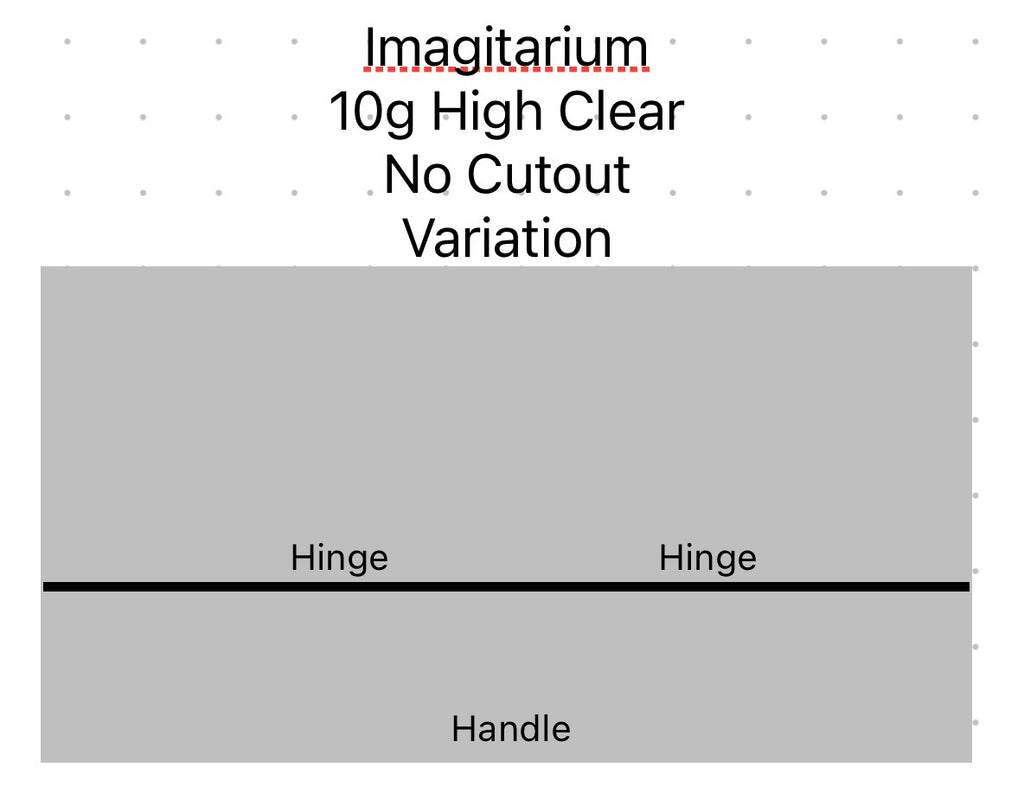 Imagitarium Compatible - 10 Gallon Aquarium Lid: 3/16” Clear Polycarbonate, Fits Imagitarium Aquariums
