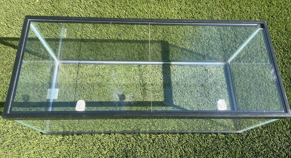 Aquarium Lid 20 gallon Long Clear Half Cut 29 1/4” x 11 1/2” Also fits 29 gallon aquariums