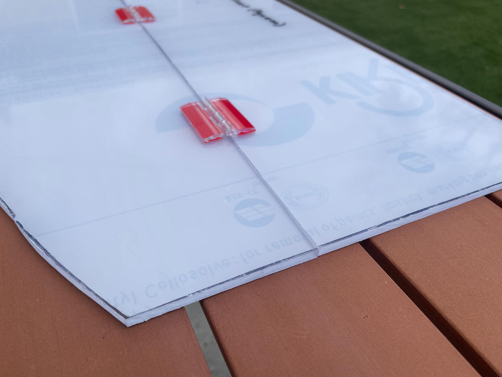Aquarium Lid 36 gallon Bowfront - 3/16” clear polycarbonate, fits Aqueon, Top Fin, Marineland