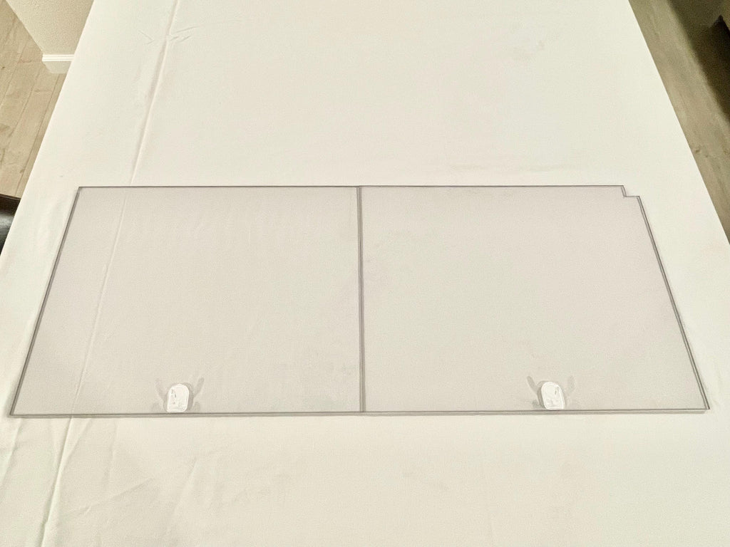 Aquarium Lid 10 gallon High Clear Half Cut 3/16” Polycarbonate