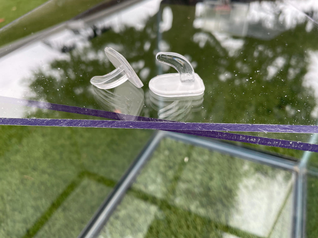 Aquarium Lid 20 gallon Long Clear Half Cut 29 1/4” x 11 1/2” Also fits 29 gallon aquariums